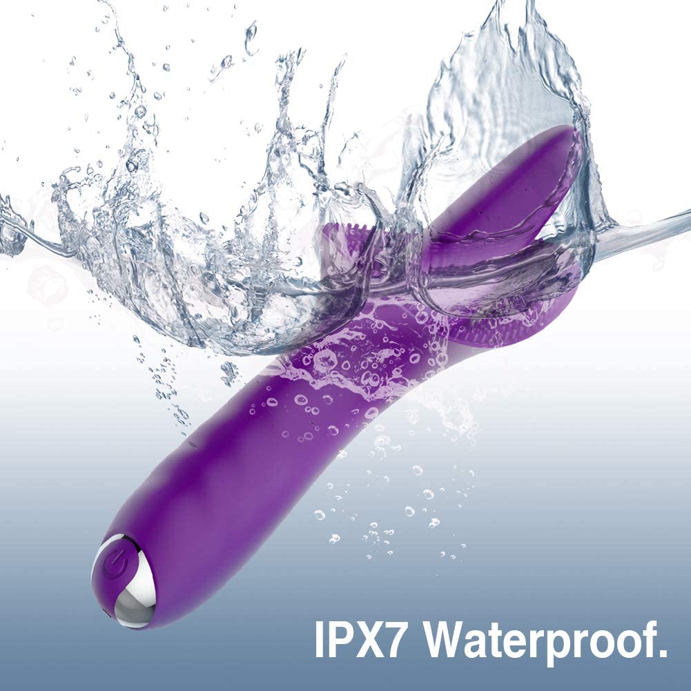 10 Modes Dildo Tongue Vibrator Nipple Massage
