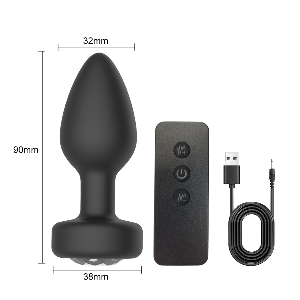 Pleasure Pulse Vibrating Butt Anal