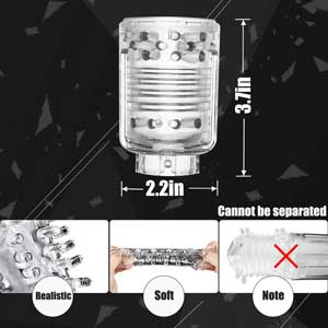 10 Modes Automatic Thrusting Rotating Male Masturbator Inner Cup